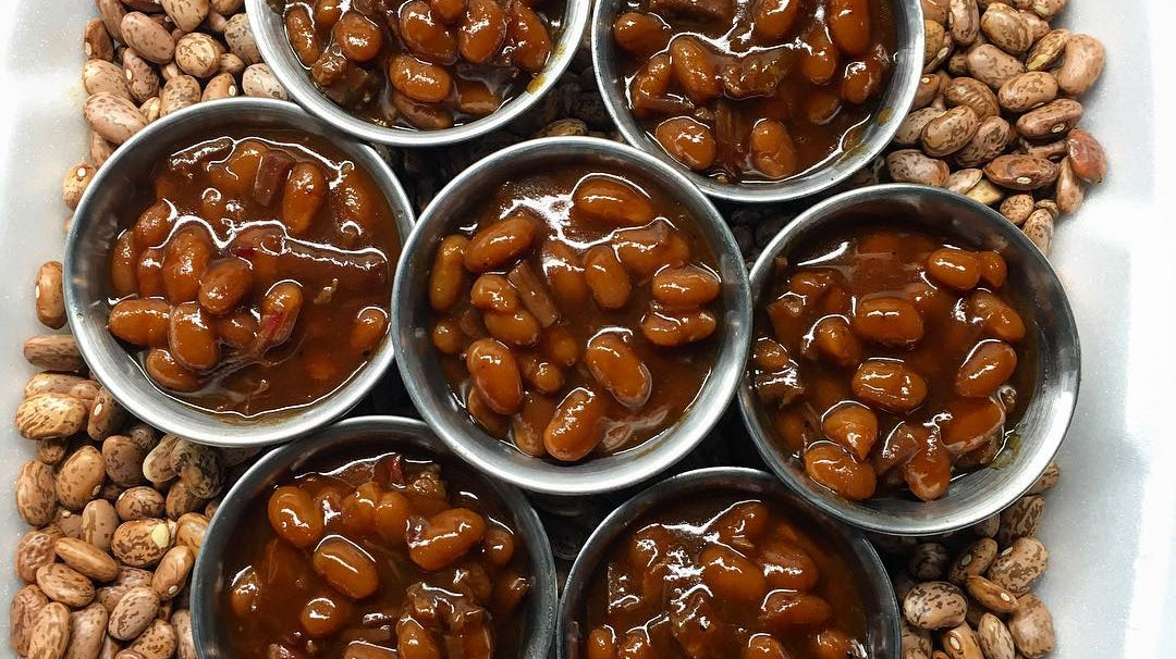 Burnt Finger BBQ competition bean recipe