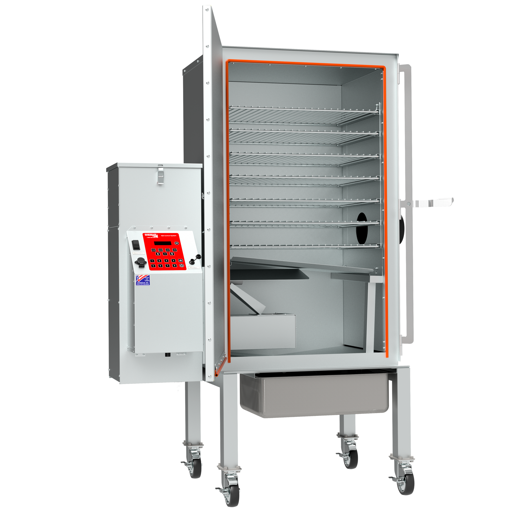 Cookshack Smokers FEC100, door opened