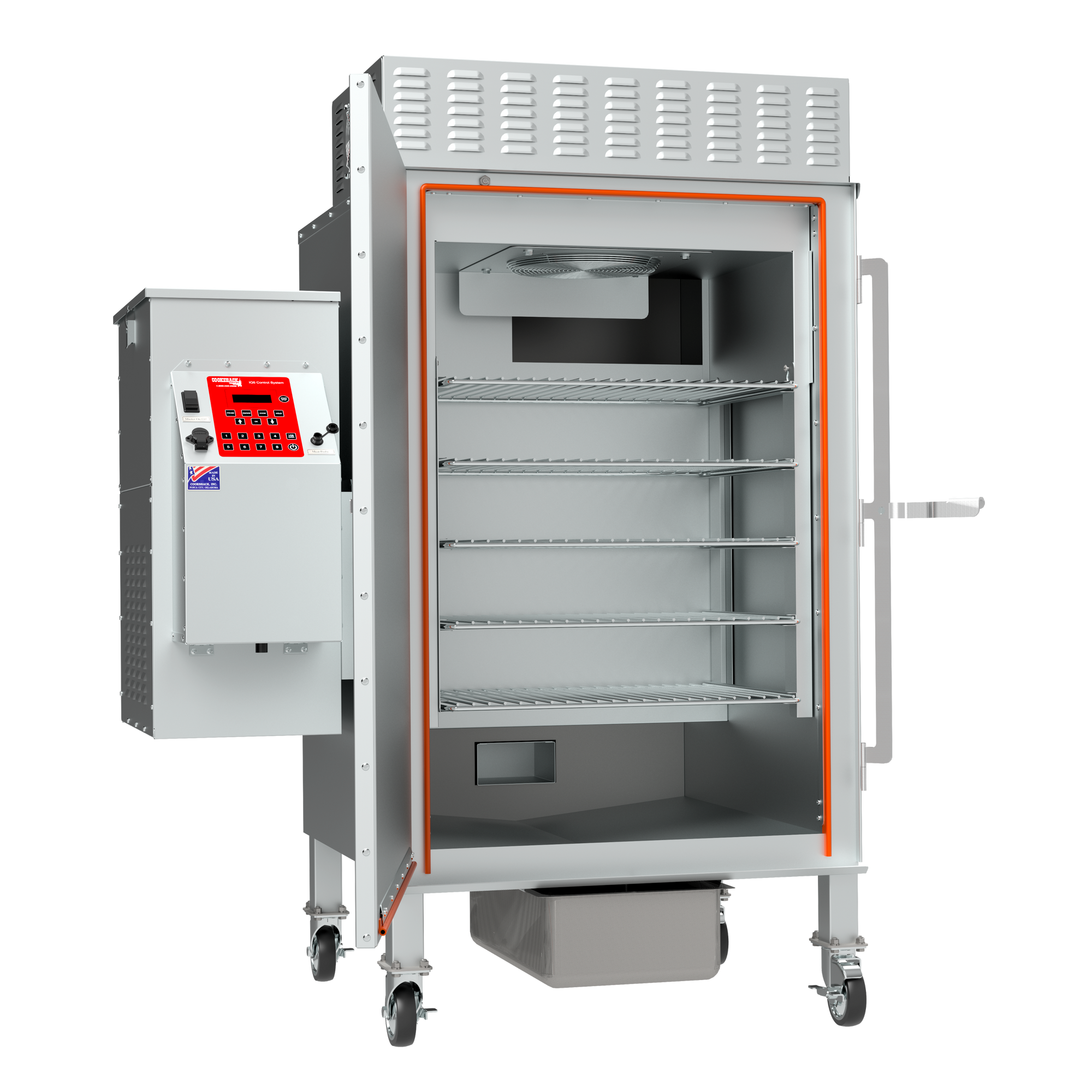 Cookshack Smokers FEC120, door opened