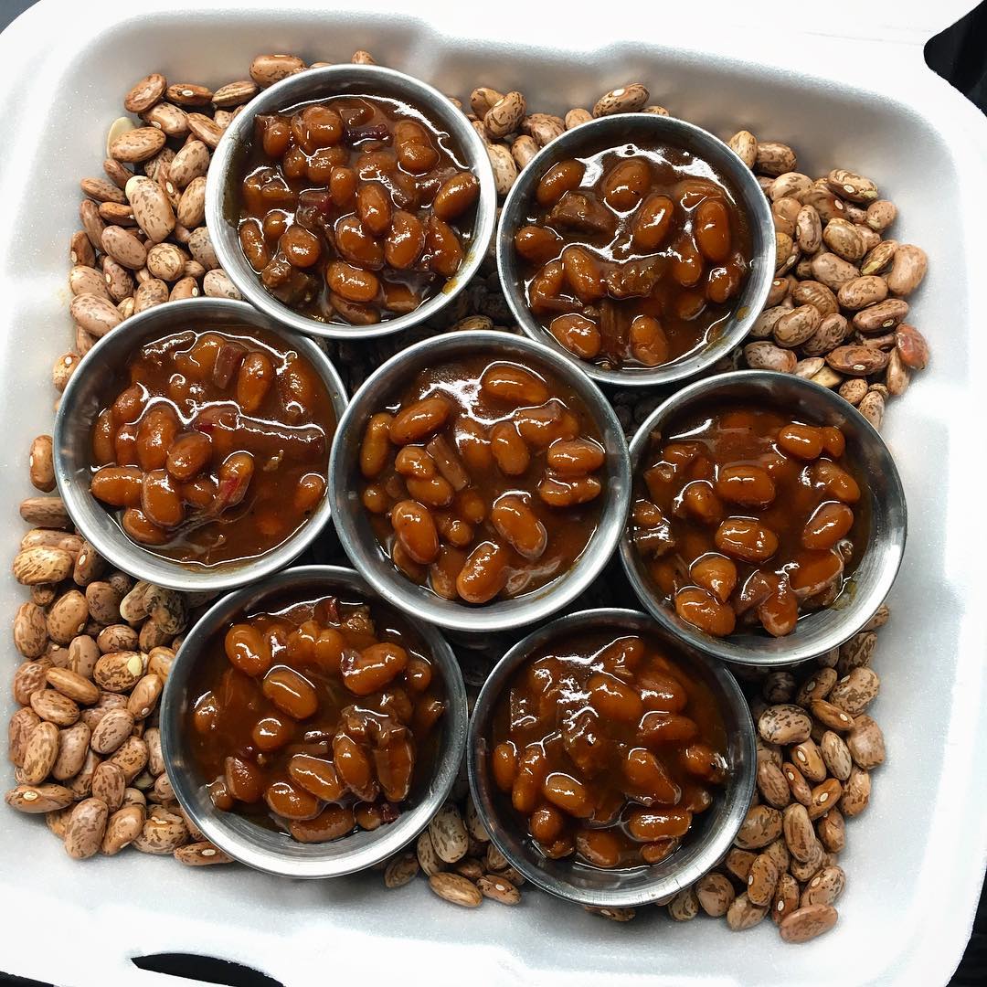 Burnt Finger BBQ competition bean recipe