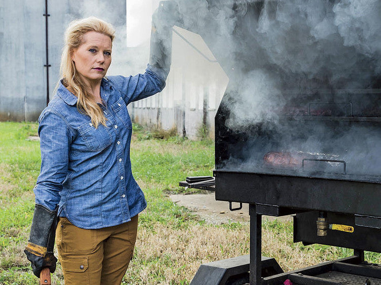 Pitmaster Megan Day in Southern Living Magazine