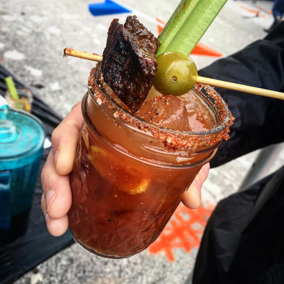 Smokey KC Bloody Mary recipe from Burnt Finger BBQ