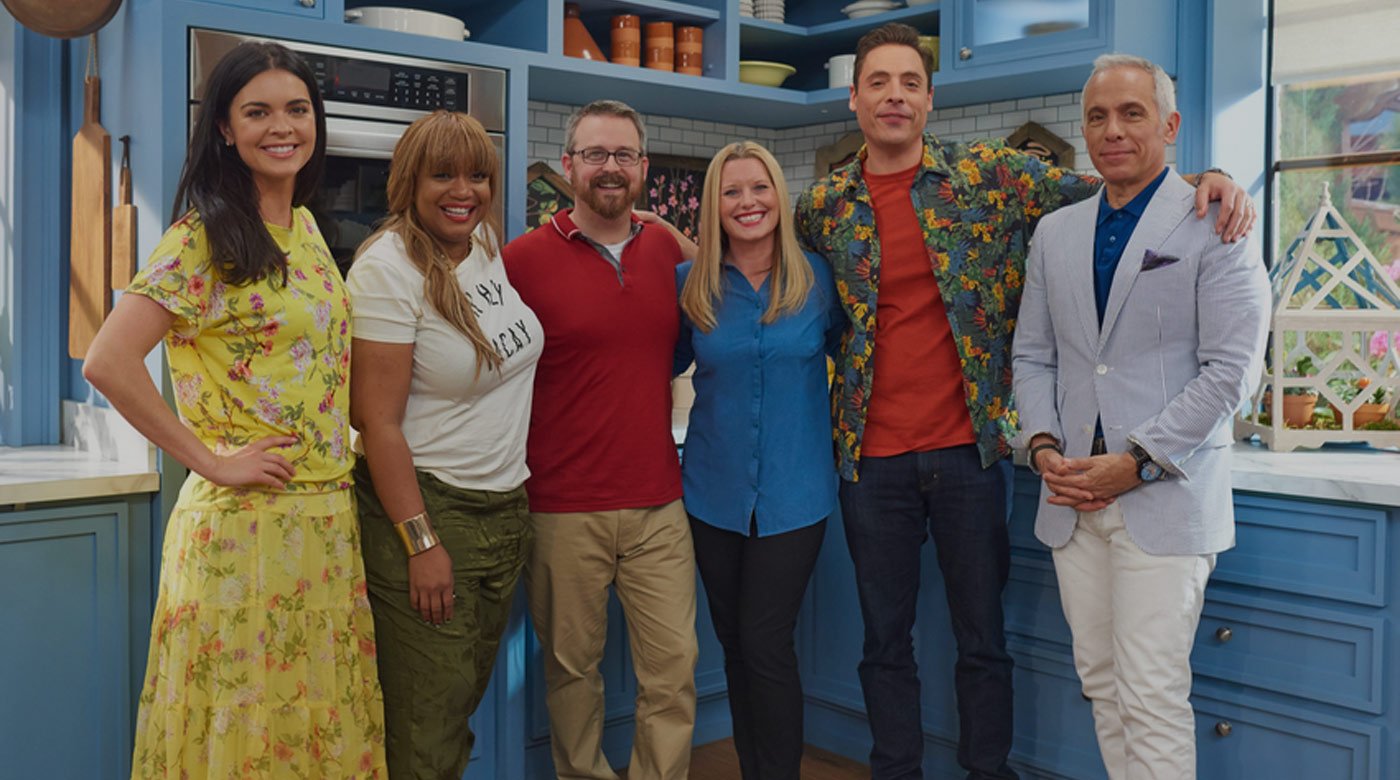 Burnt Finger BBQ with the cast of Food Network's The Kitchen